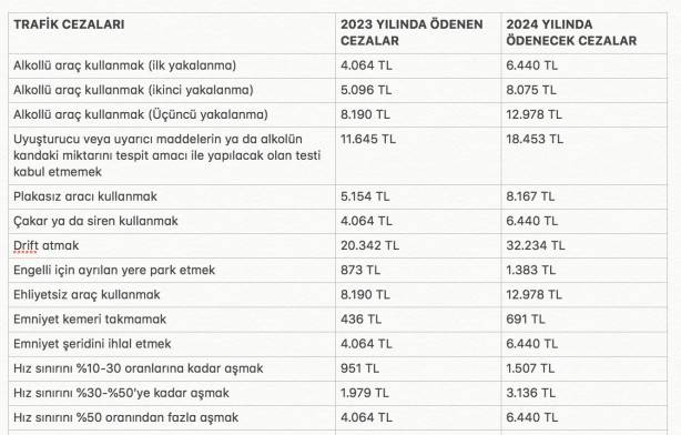 Yeni yılda ne kadar ceza geleceği belli oldu! Kurallara uymayanın ödeyecekleri para iki katına çıktı 7